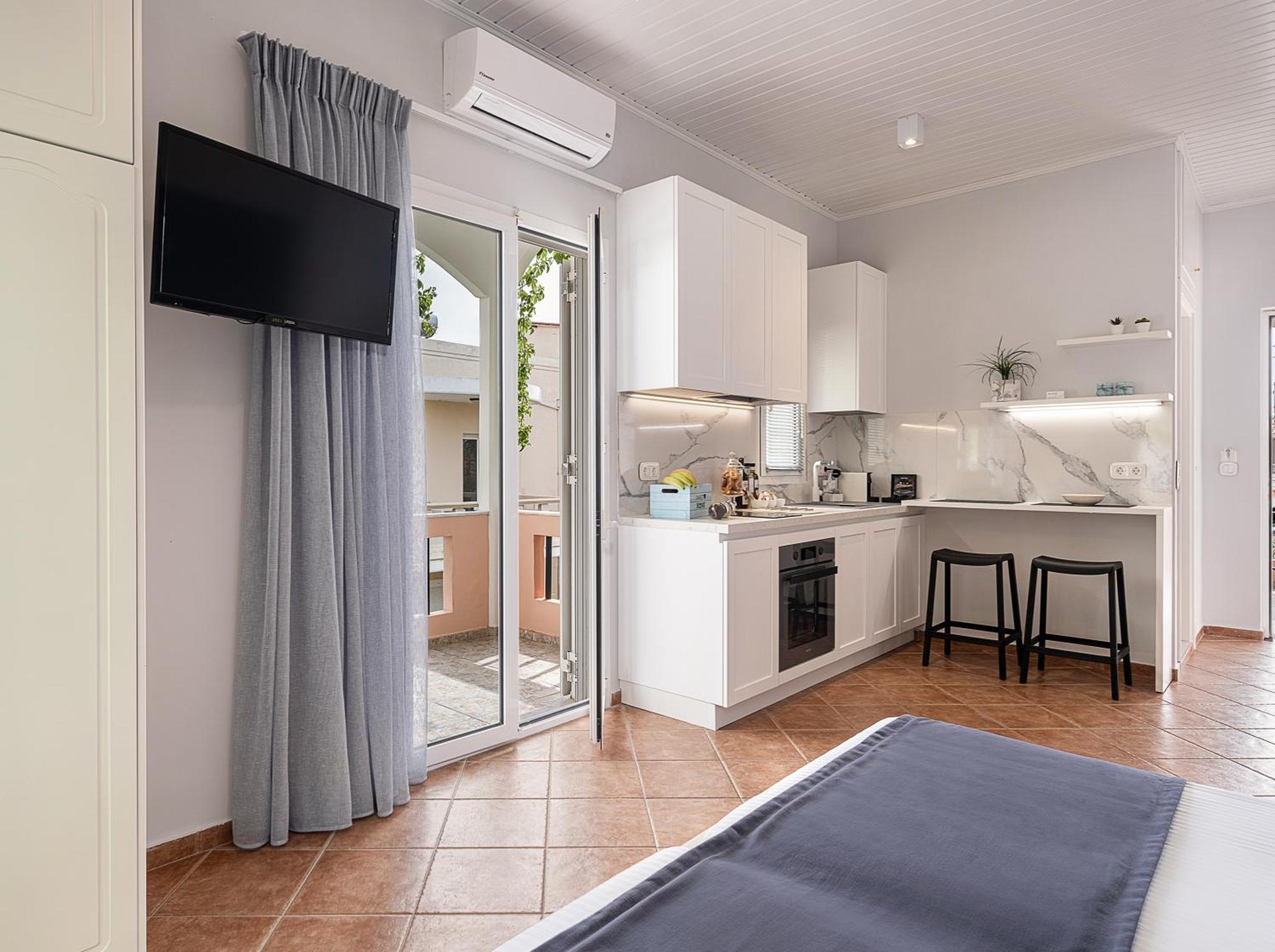 Elena Seafront Luxury Apartments Almirida المظهر الخارجي الصورة