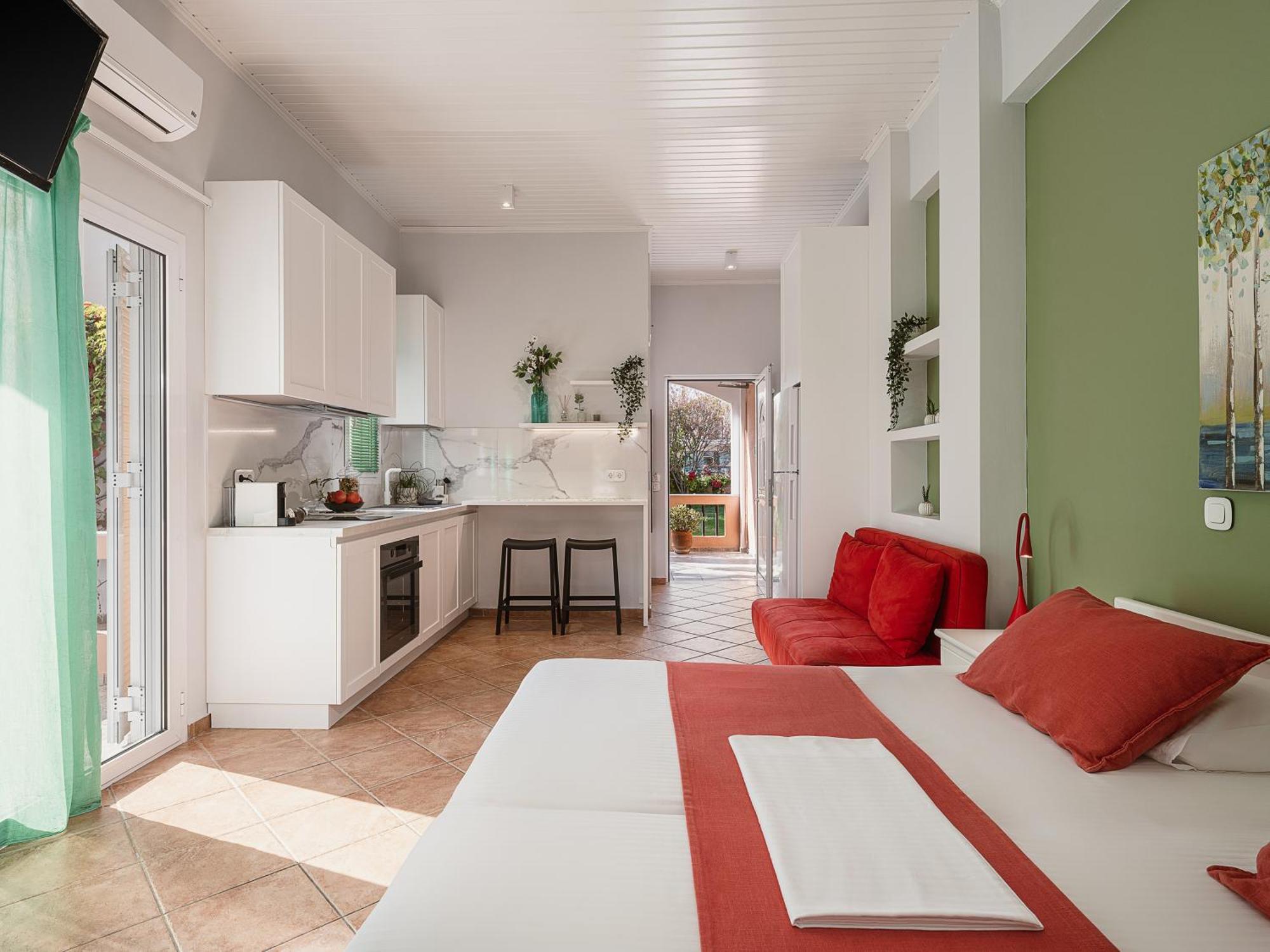 Elena Seafront Luxury Apartments Almirida المظهر الخارجي الصورة